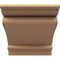 Ekena Millwork 6"W x 6"D x 6"H Wide Mayflower Rough Cedar Woodgrain TimberThane Corbel, Primed Tan CORUR06X06X06MAYRCPR - alternate 5